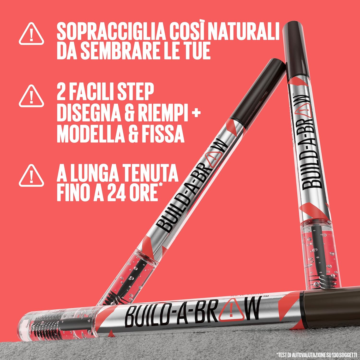 Detalle de Maybelline New York 2 in 1 Penna e Gel Sopracciglia – Ash Brown