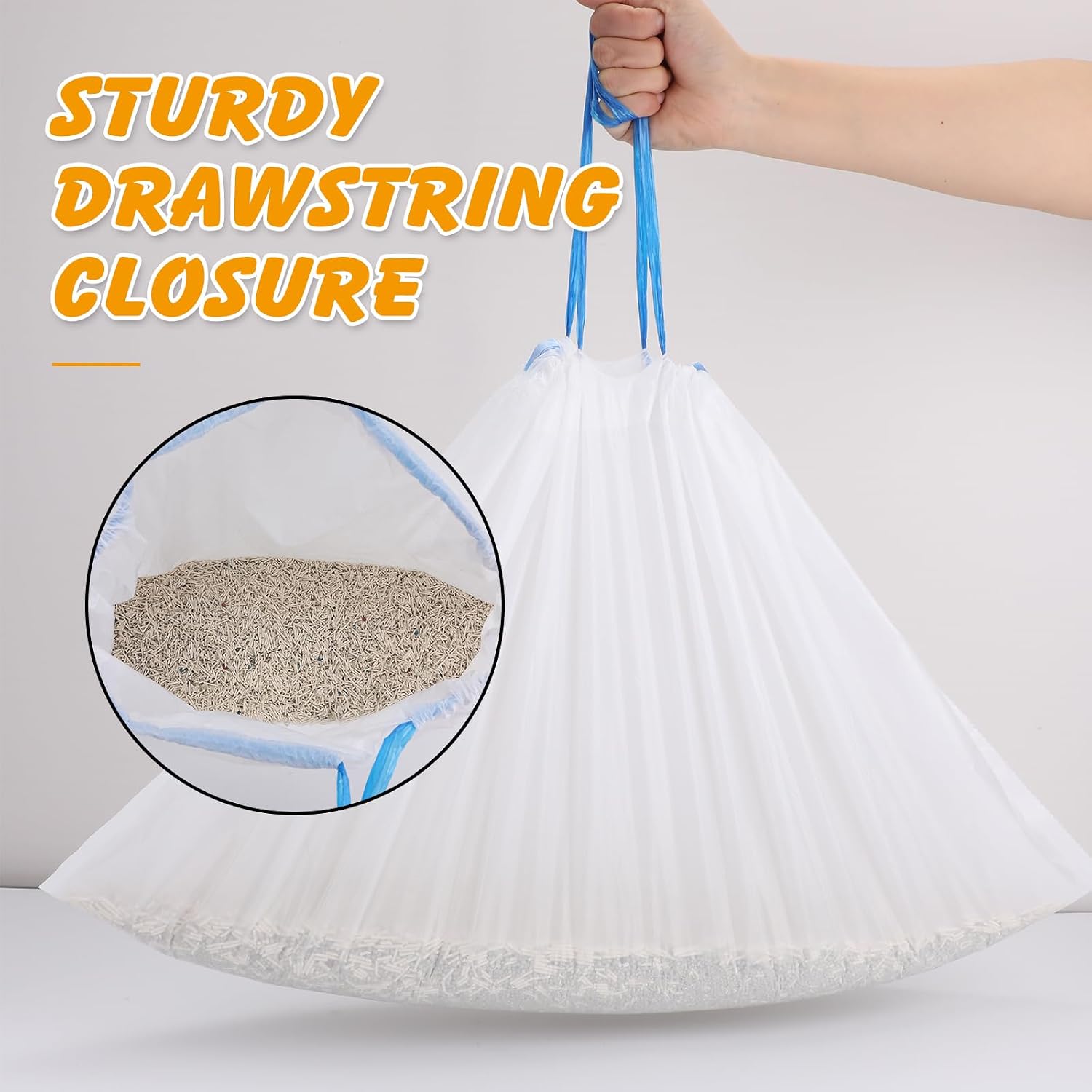 Detalle de Cat Litter Bags, 25.2 x 15.7-Inch