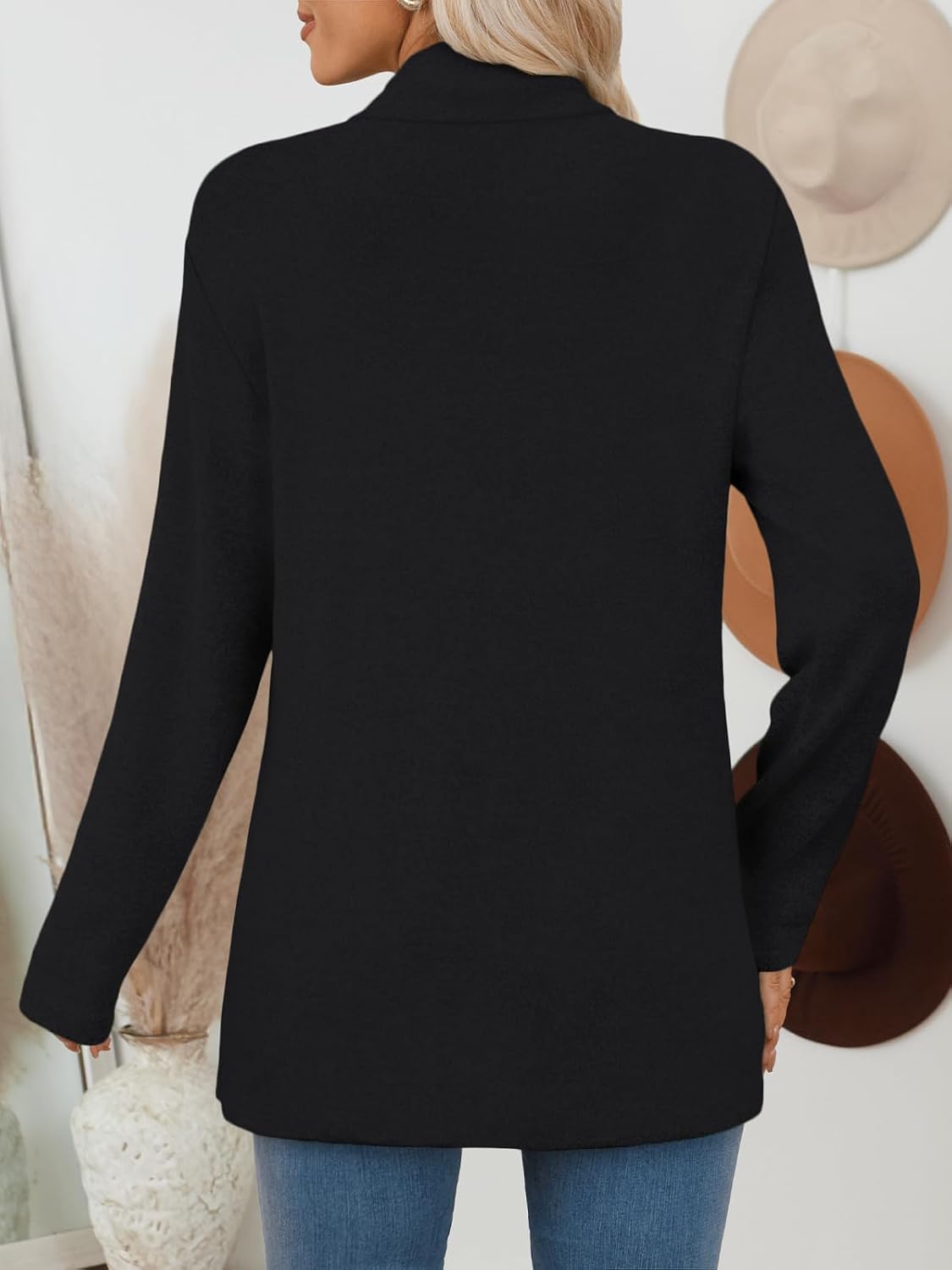 Detalle 2 de LILLUSORY Women's Lightweight Cardigan Sweater with Pockets