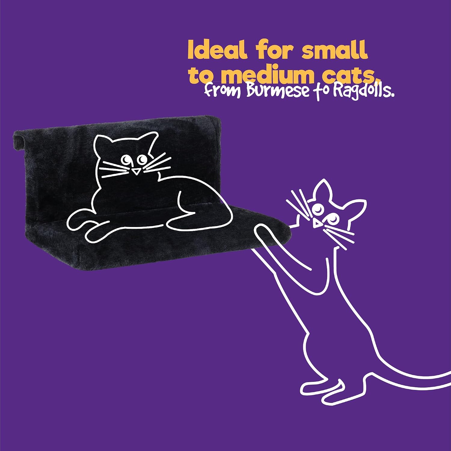 Thumbnail 3 de Petlicity Warm and Cosy Radiator Bed 25cm