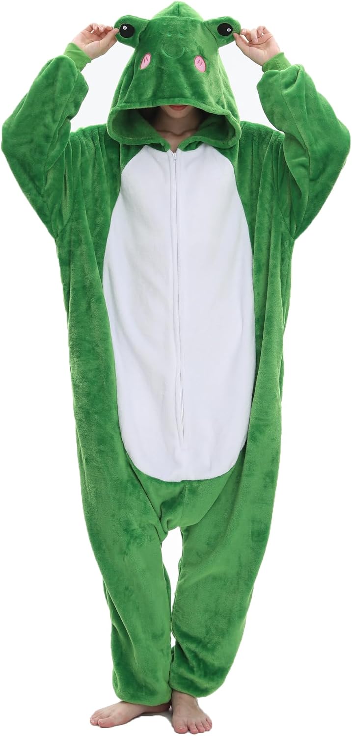 Detalle de SimZoo Animal Onesie Pajamas, Flannel