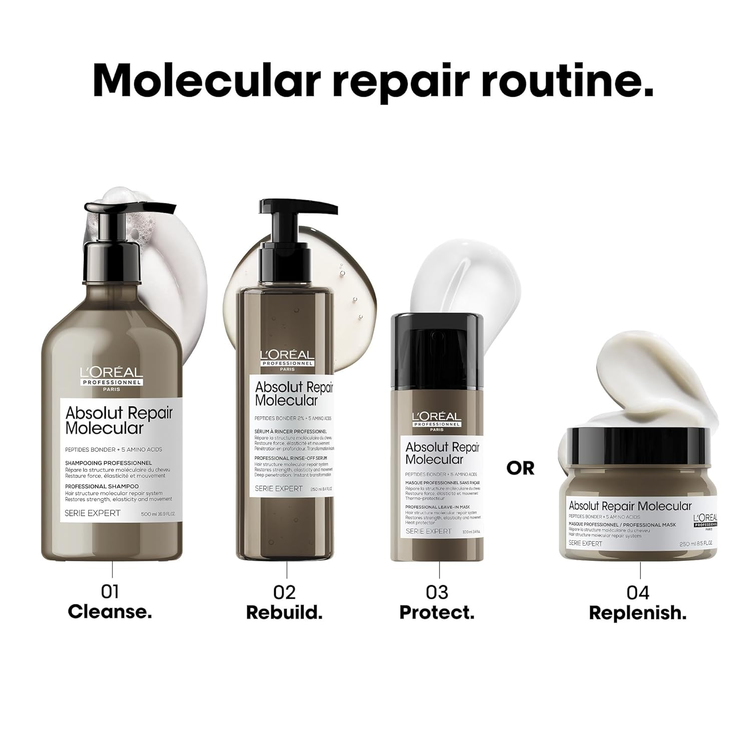 Thumbnail 6 de L'Oréal Professionnel Absolut Repair Molecular Maske für strukturgeschädigtes Haar