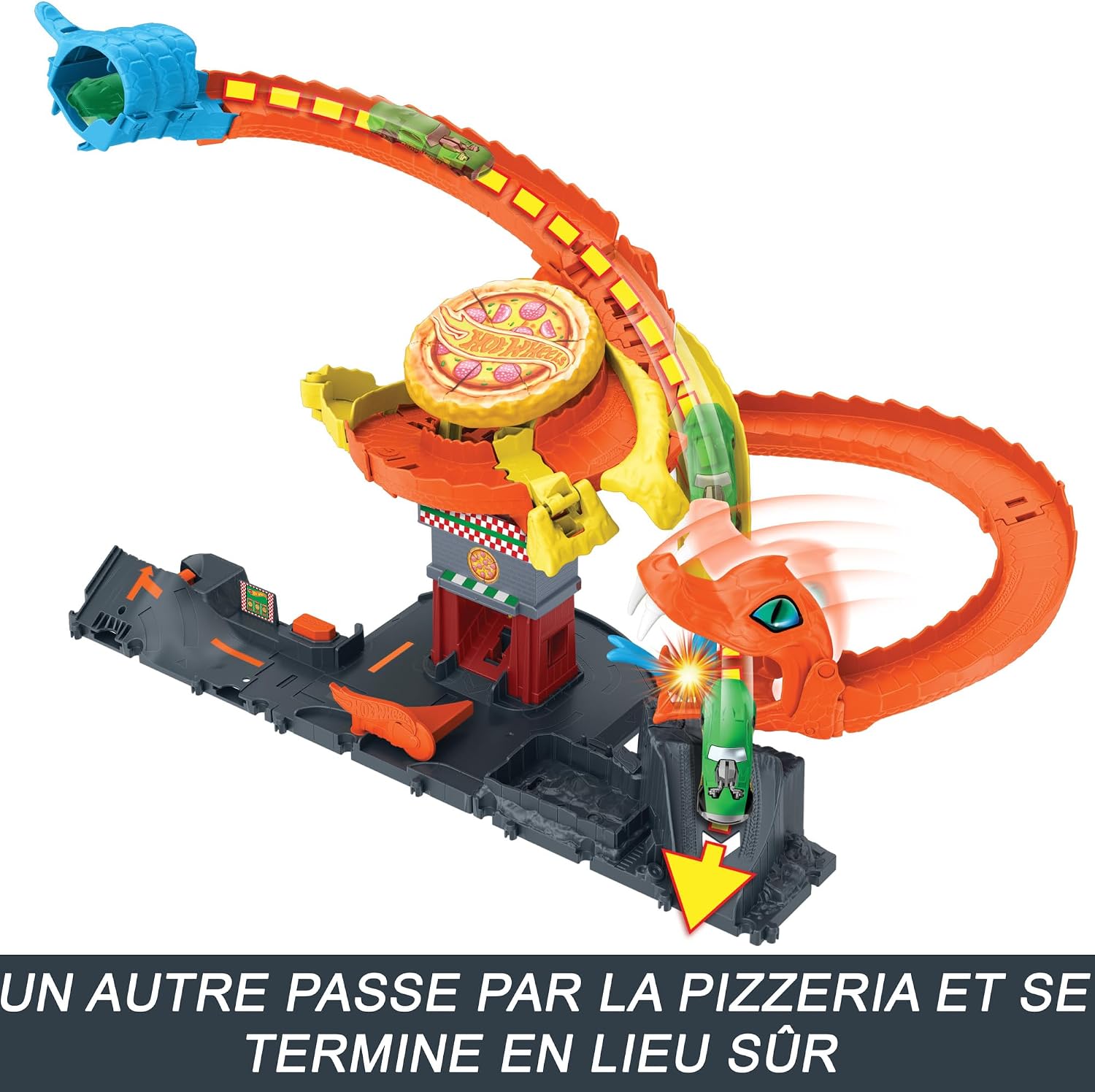 Detalle 2 de Hot Wheels L'Attaque Pizzeria Coffret 1/64