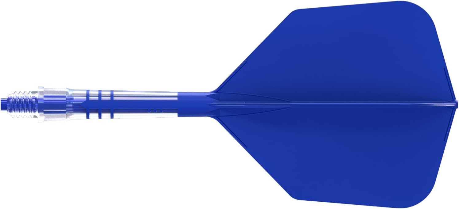 CUESOUL ROST T19 Carbon Integrated Dart Shaft (Size 3) & Big Wing Flights – Set of 3