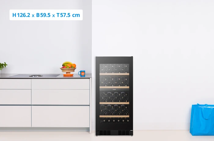 Thumbnail 21 de ETNA WKV584 Weinkühlschrank – 108 Flaschen, 239 L, zwei Zonen