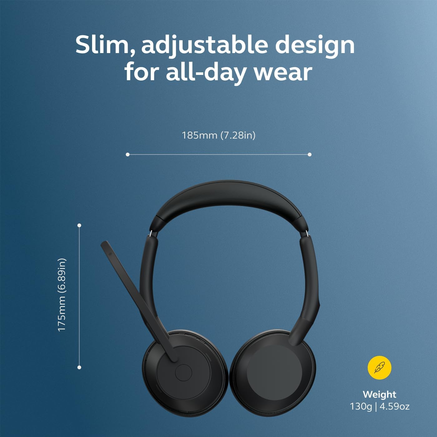 Thumbnail 6 de Jabra Evolve2 55 wireless headset