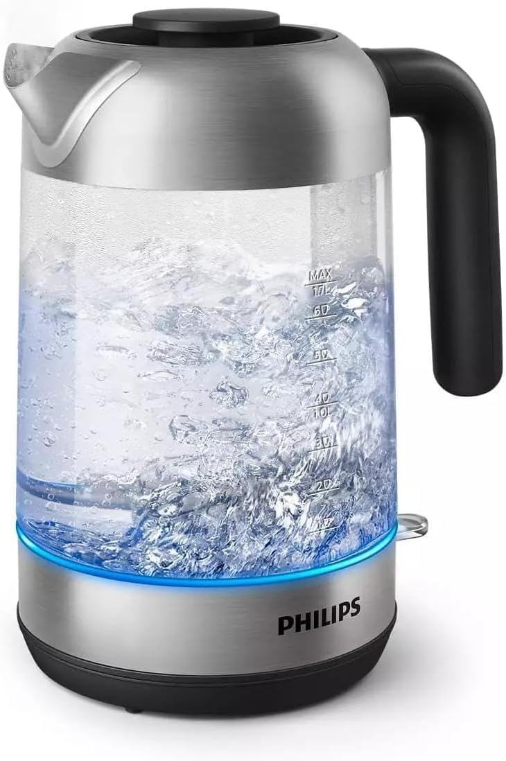 Thumbnail 2 de Philips 5000 Series Wasserkocher HD9339/80 – 1,7 l, blaues Sensorlicht, 360°-Basis