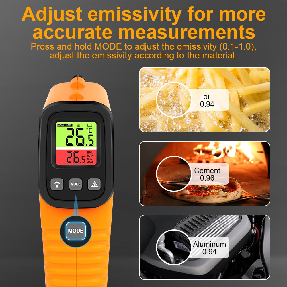 Thumbnail 3 de HOTUT Infrarot Thermometer