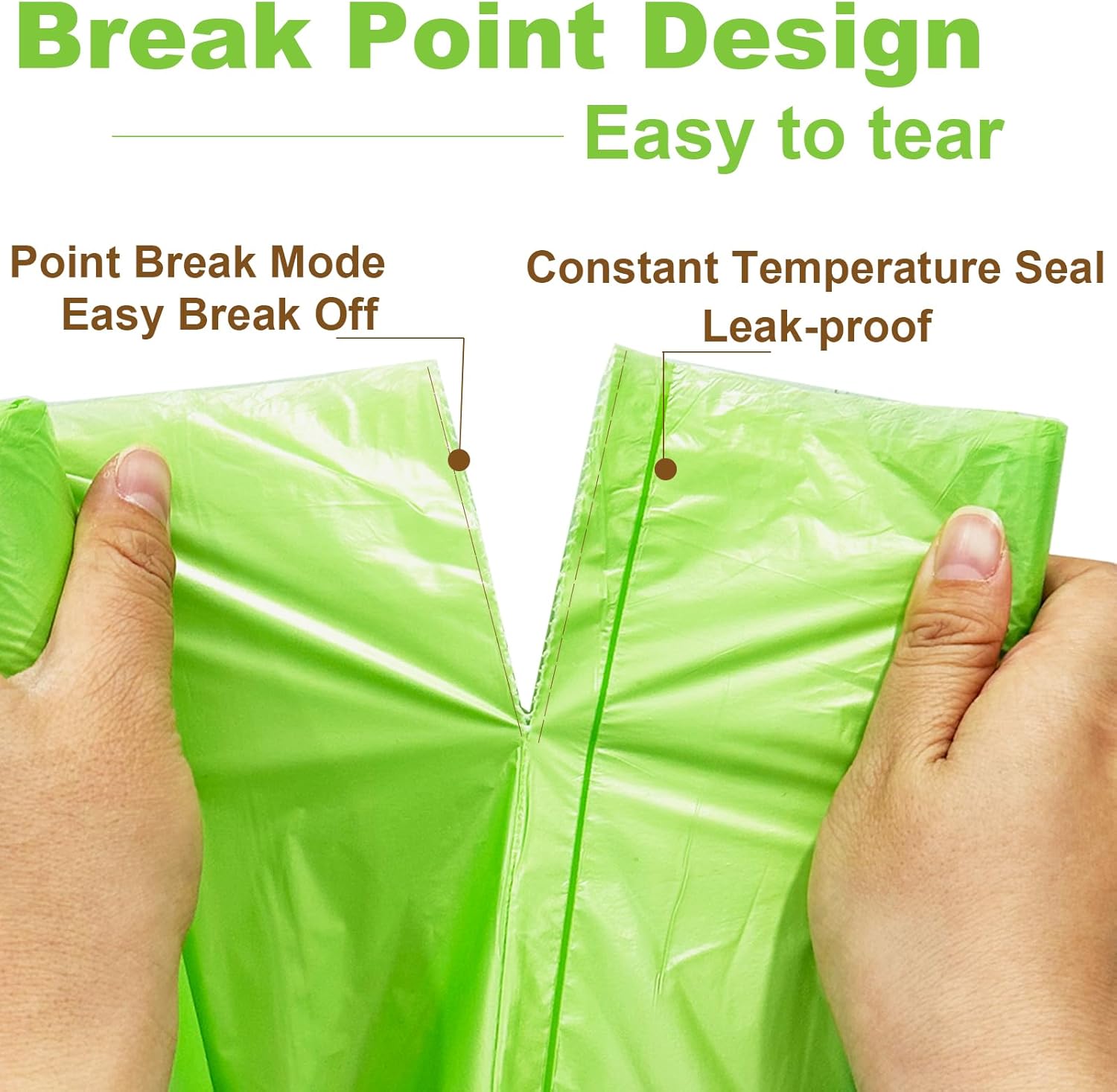 Thumbnail 4 de XOTOZO 30L compostable bin liners, 100 bags