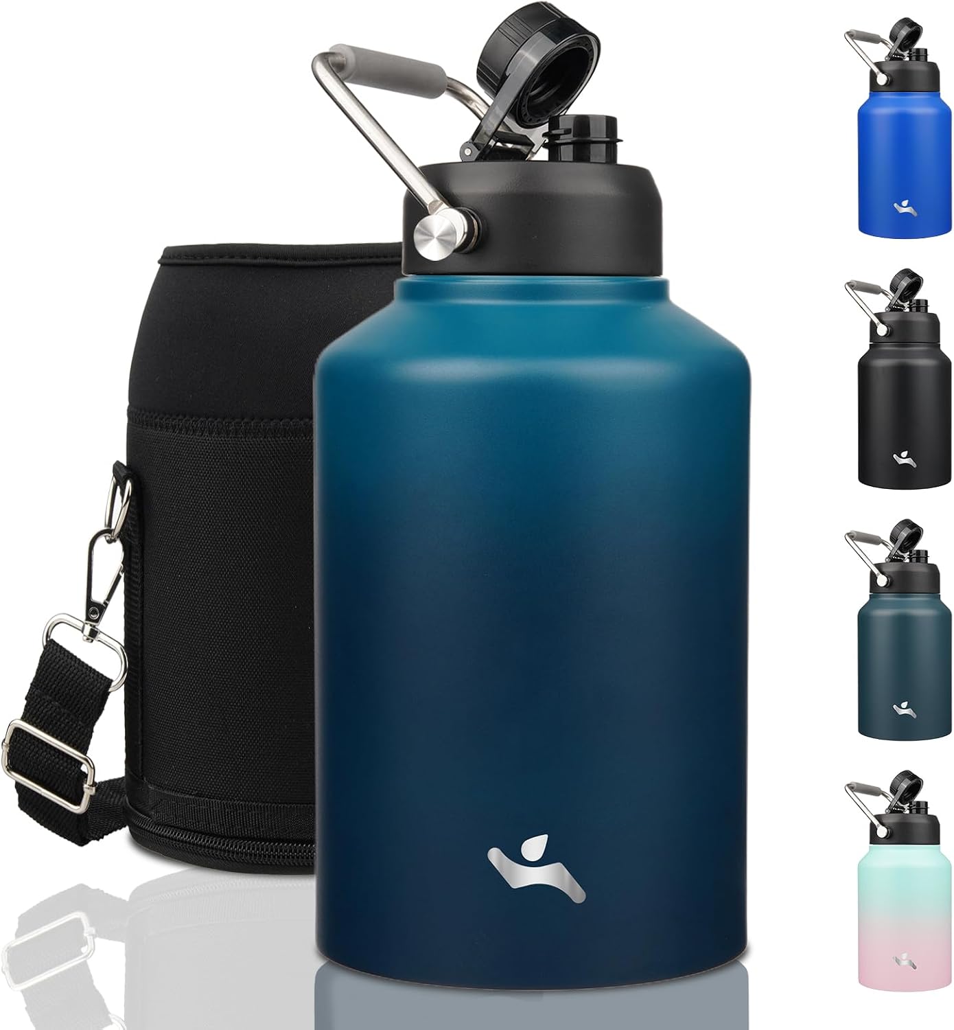 Detalle de Konokyo 1 Gallon Insulated Water Bottle, 128 oz