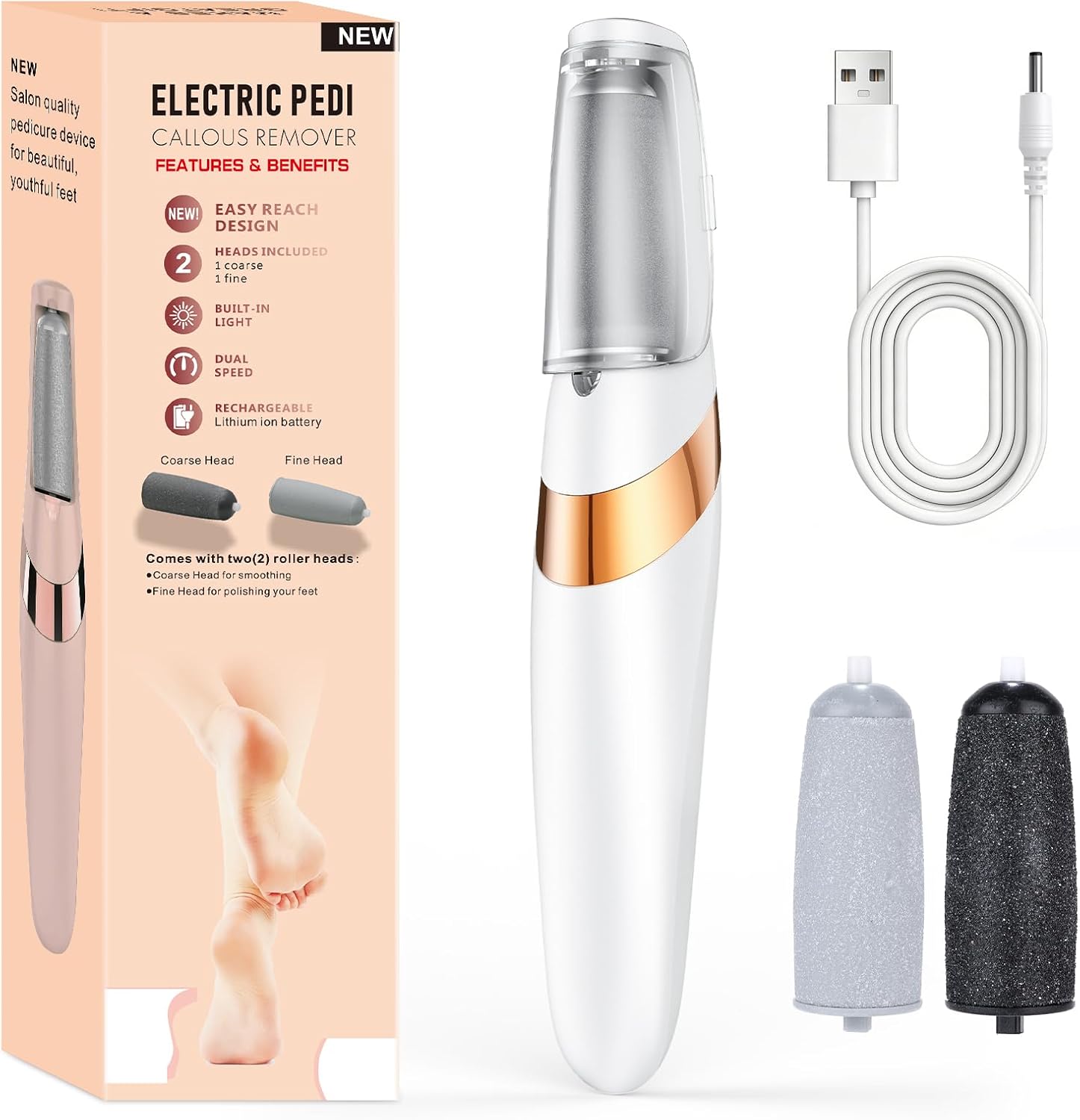 Detalle de Electric Pedi Callous Remover 500mAh