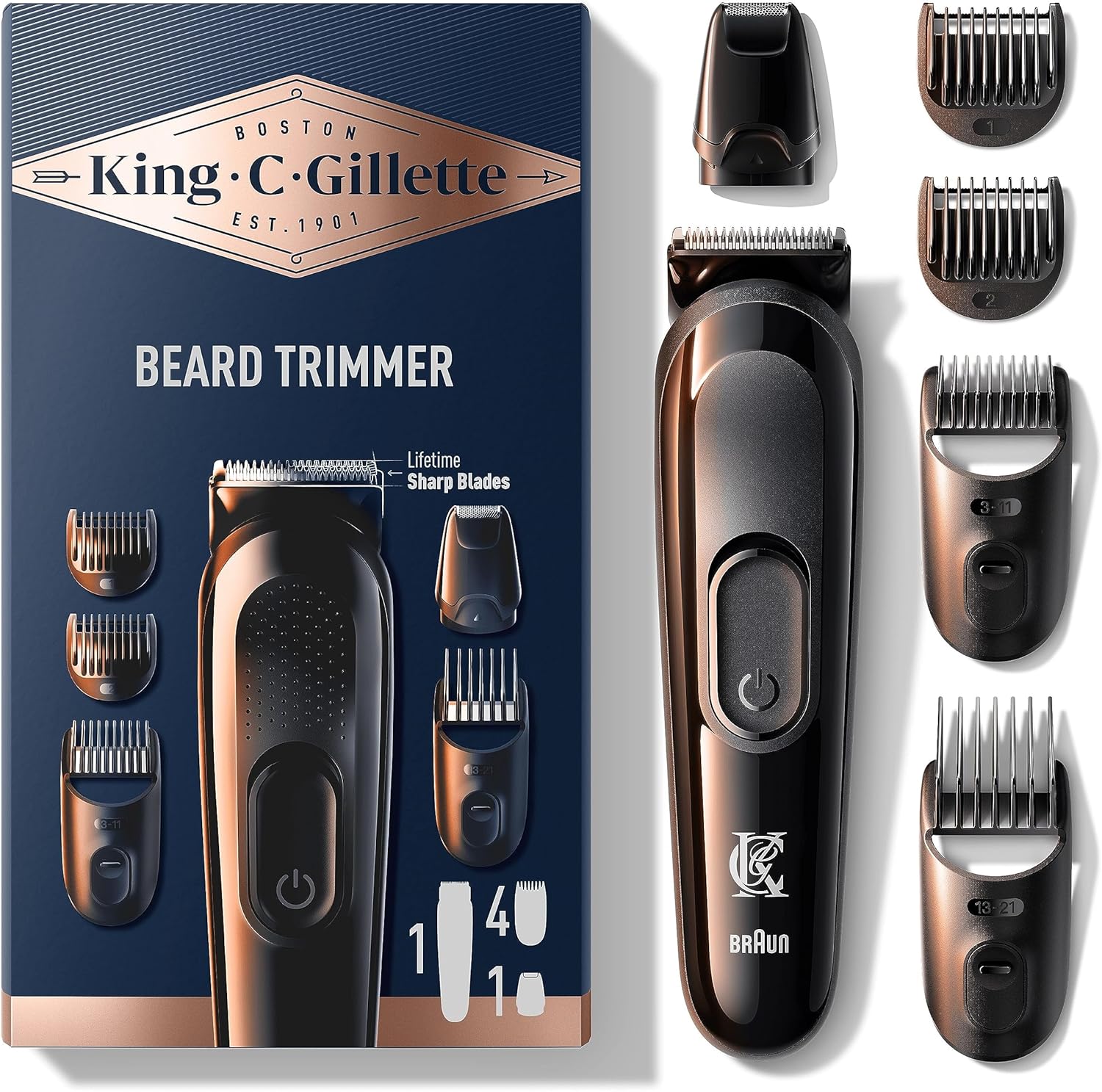 Detalle de King C. Gillette REGOLABARBA 50 min