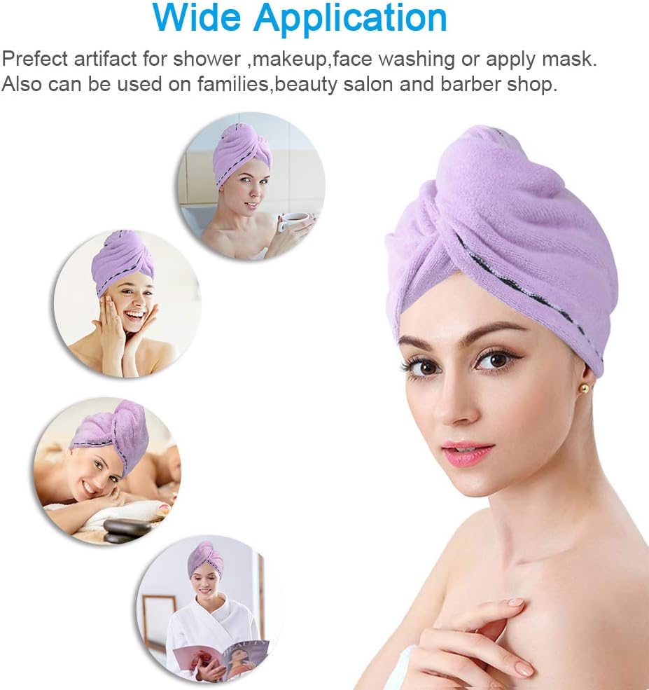 Thumbnail 6 de ACWOO Haarturban Mikrofaser 3er Set