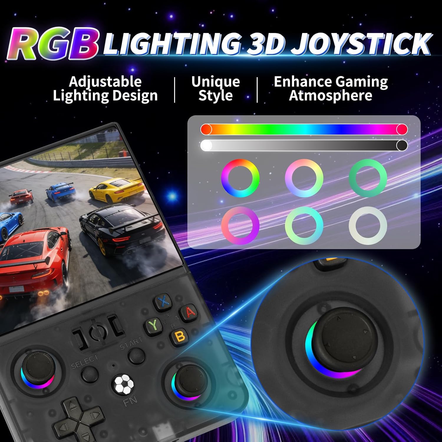 Thumbnail 3 de Blidinner 2026 NEW Upgrade R36MAX II Retro Handheld: 4.5-inch HD Screen, 18,000+ Games, 4000mAh Battery