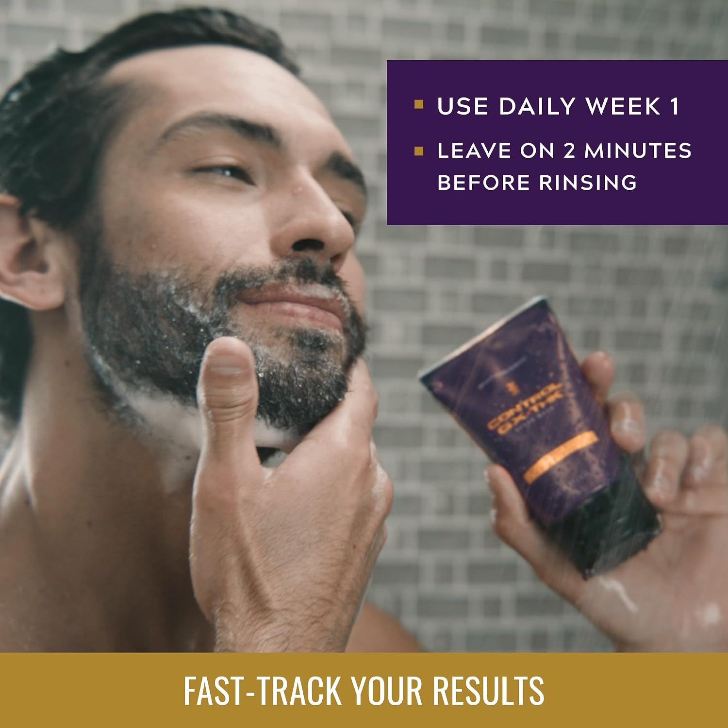Thumbnail 4 de Just for Men Control GX + THK Thickening Beard Wash 4 oz