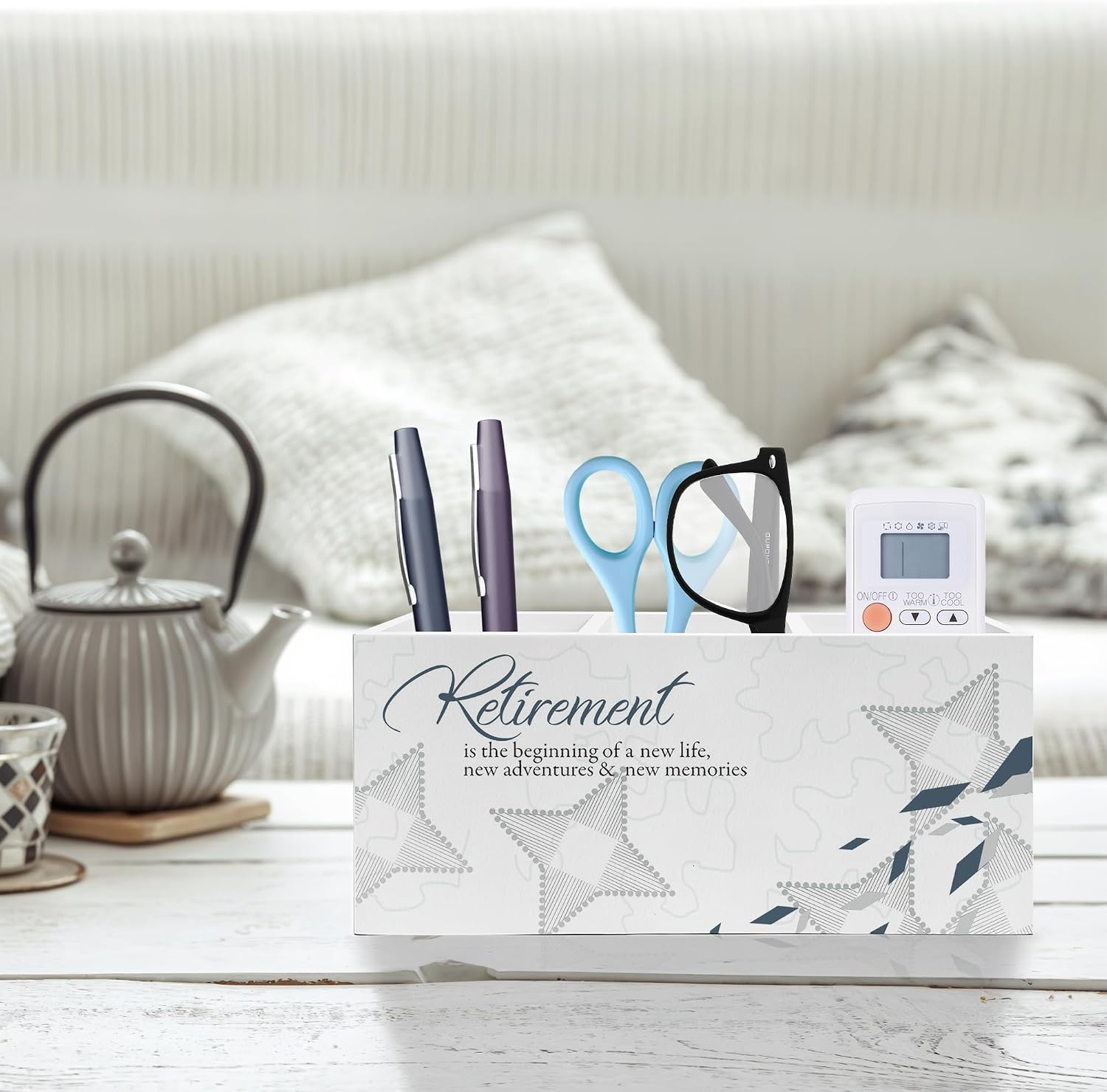 Detalle 2 de Exqcom Pen and Pencil Holder, Wood