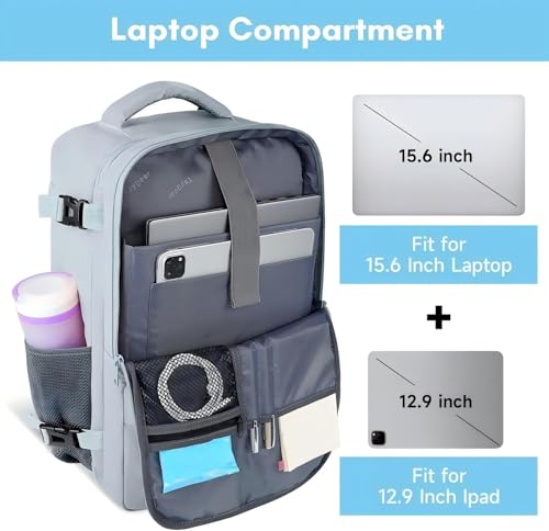 Detalle de Taygeer Ryanair Cabin Bags 40x30x20 Underseat Travel Backpack