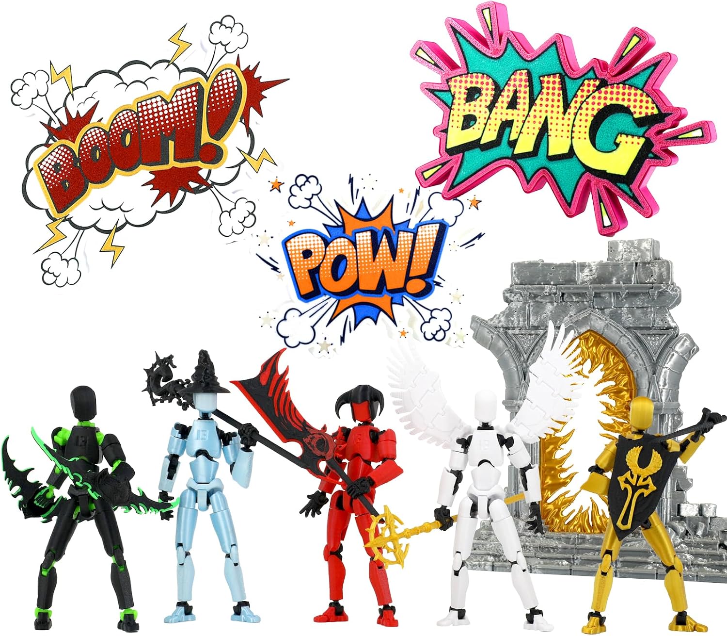 Thumbnail 5 de Titan 13 Action Figure Set, 5-Pack