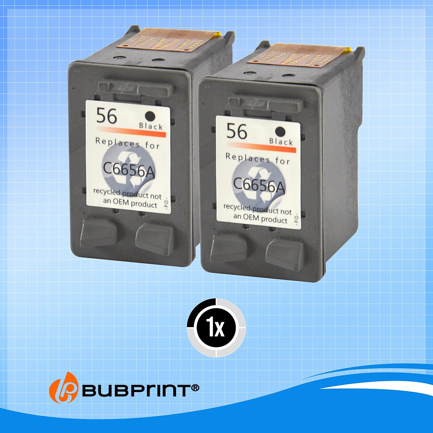 Detalle 1 de 2 Bubprint Cartucce d'inchiostro compatibili Nero per stampanti HP (serie DeskJet/OfficeJet/Photosmart) - compatibilità ampia