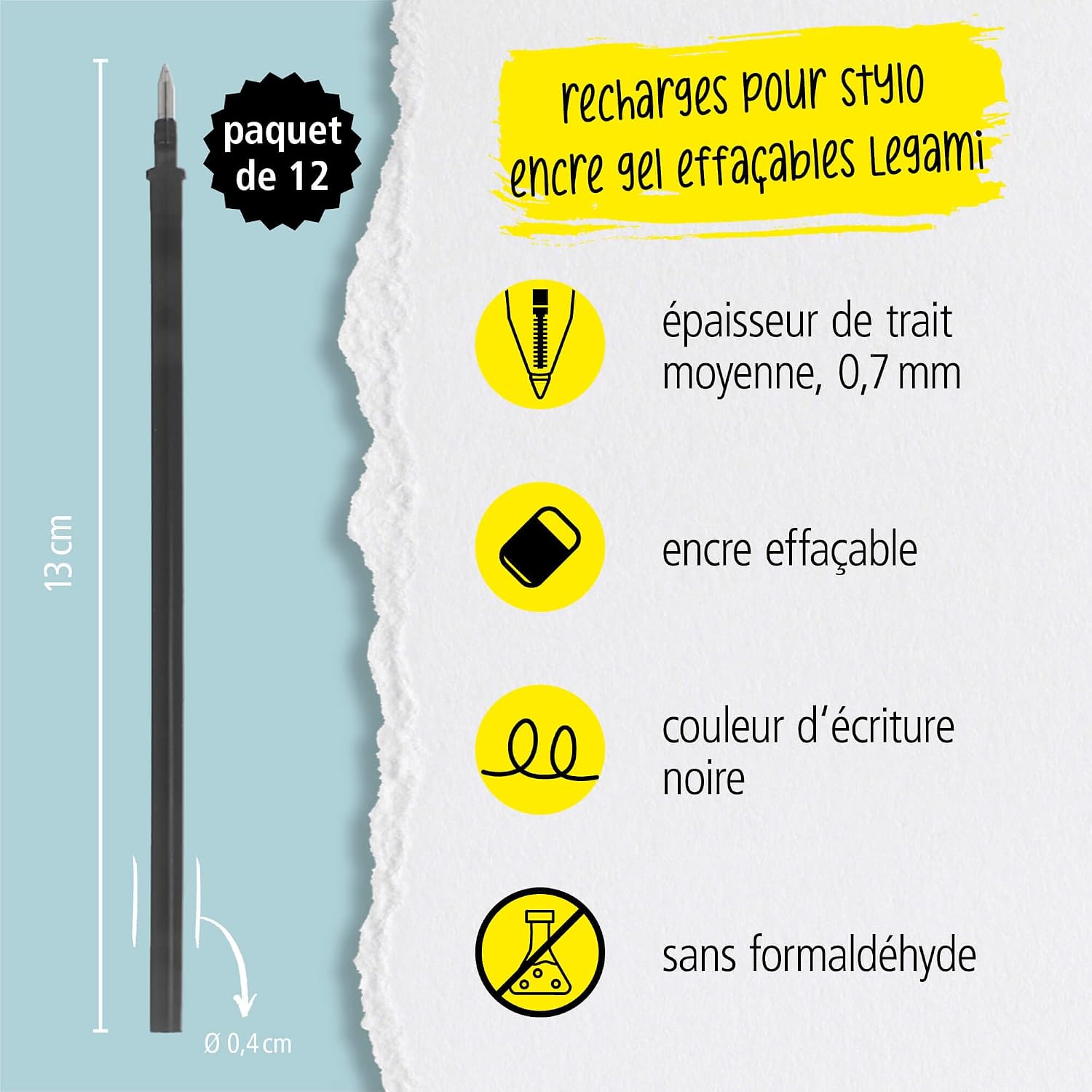 Detalle 2 de Online Legami magiXX L I recharges 12
