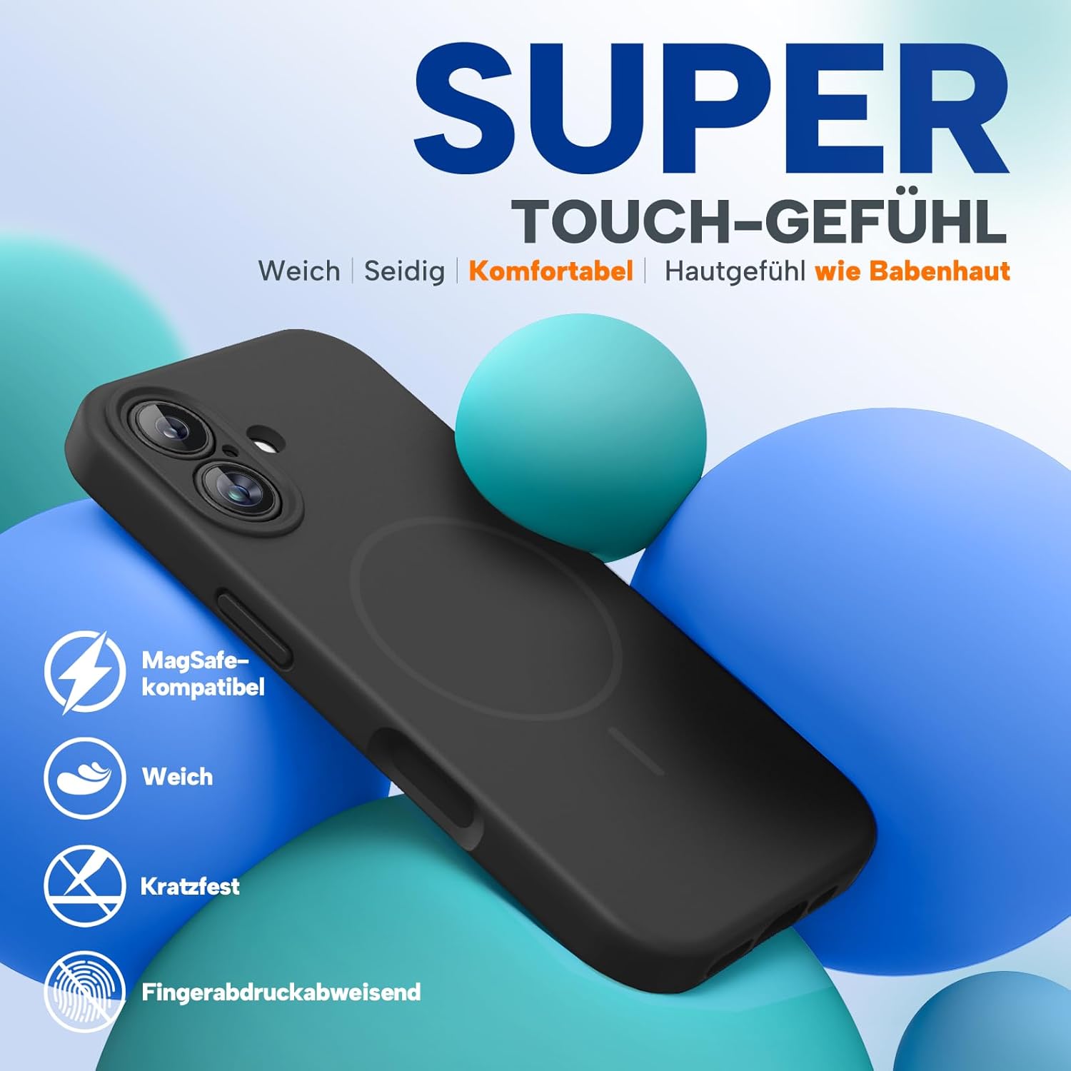 Thumbnail 4 de Miracase Magnetic iPhone 17 Hülle