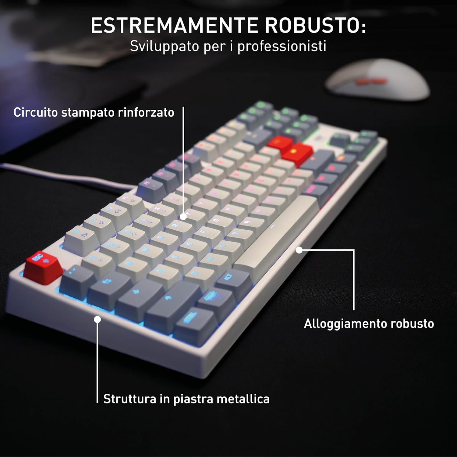 Thumbnail 3 de CHERRY XTRFY K4V2 TKL tastiera gaming cablata