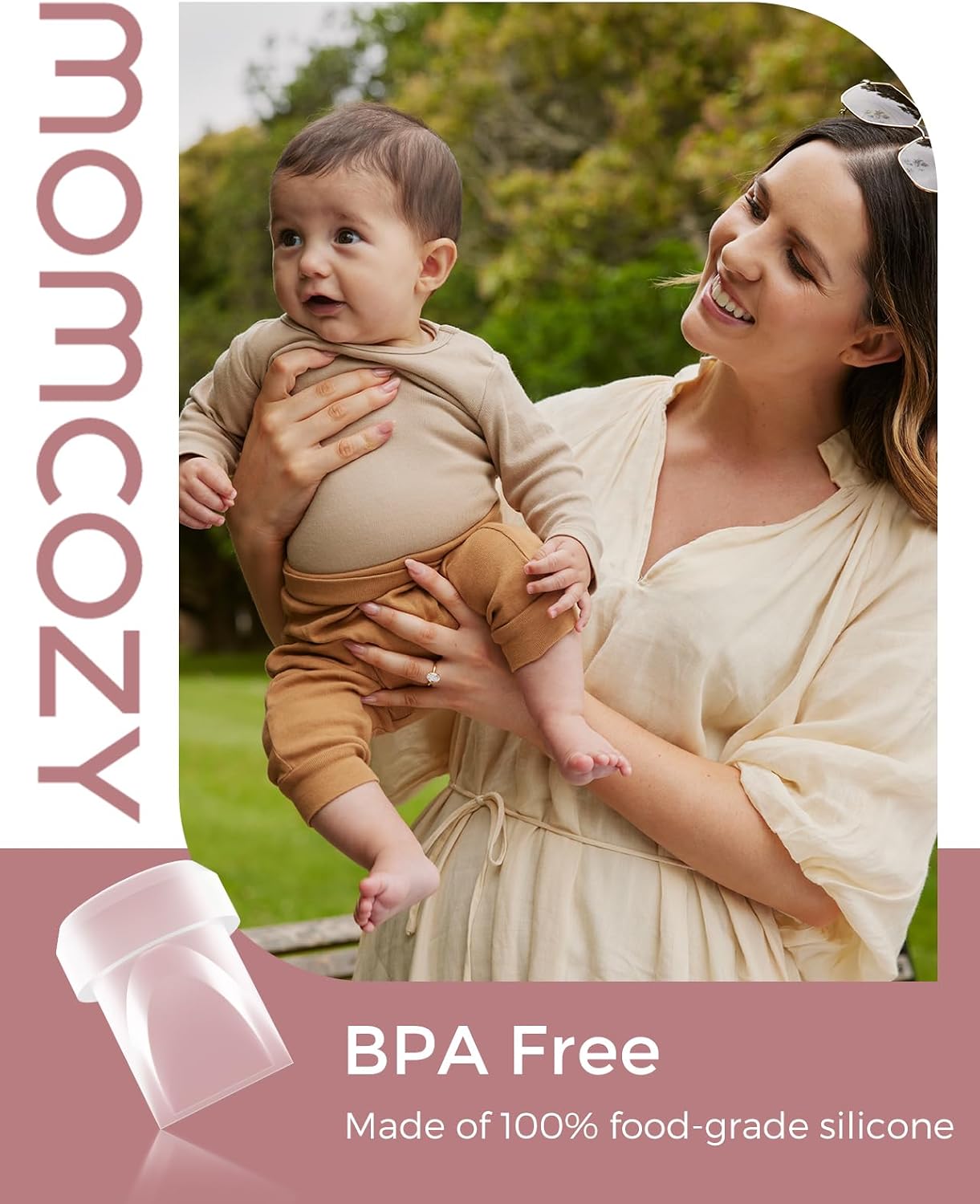 Thumbnail 2 de Momcozy M6 Breast Pump Valves, 4-Pack – Original Mobile Style Replacement Accessories