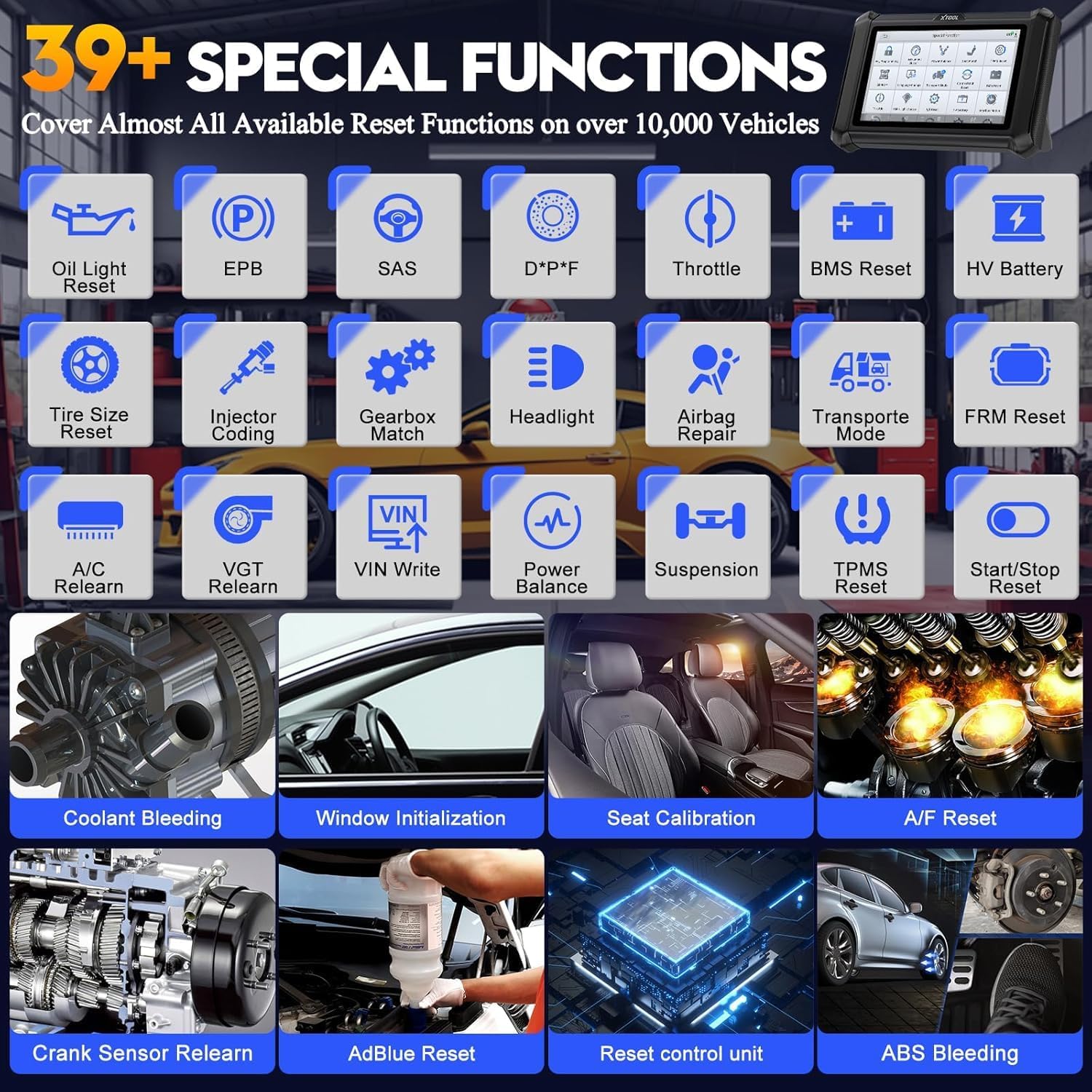Thumbnail 5 de XTOOL D7W 2026 OBD2 Scanner