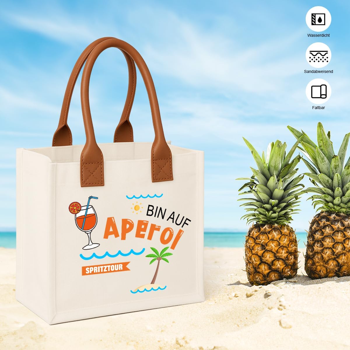 Thumbnail 2 de Szhhrxi Aperol Geschenk Tasche