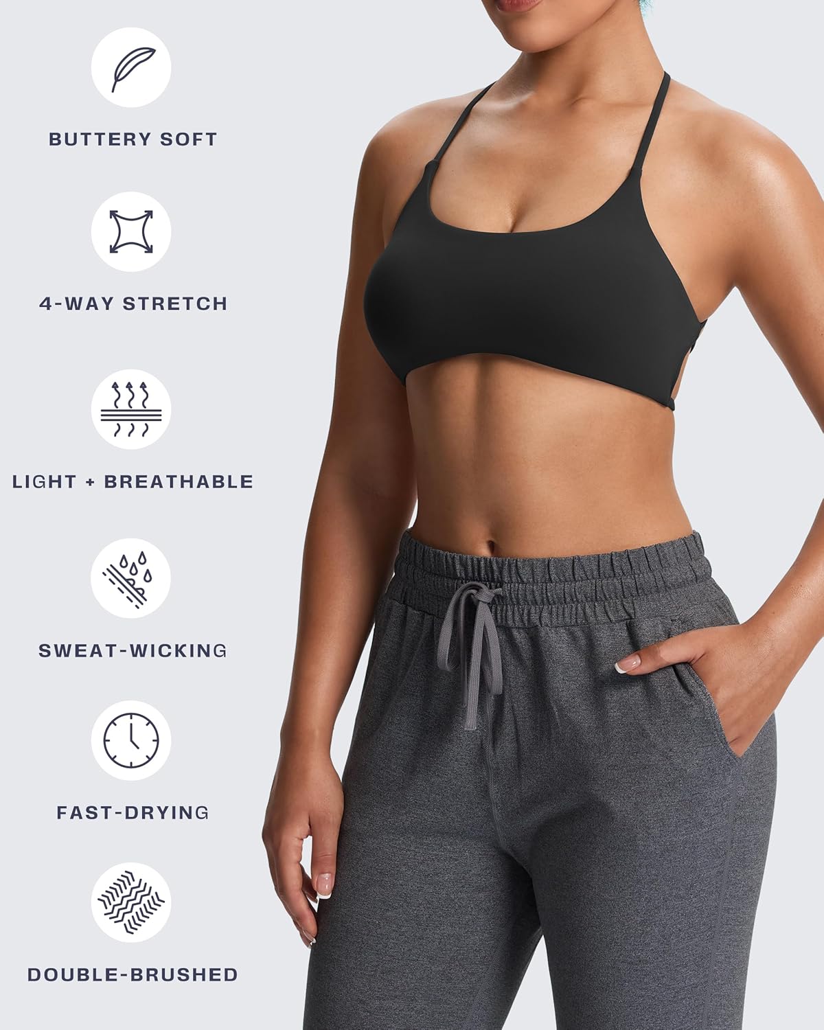 Thumbnail 4 de Aoxjox Ivy Low Impact Sports Bra for Yoga 🩲