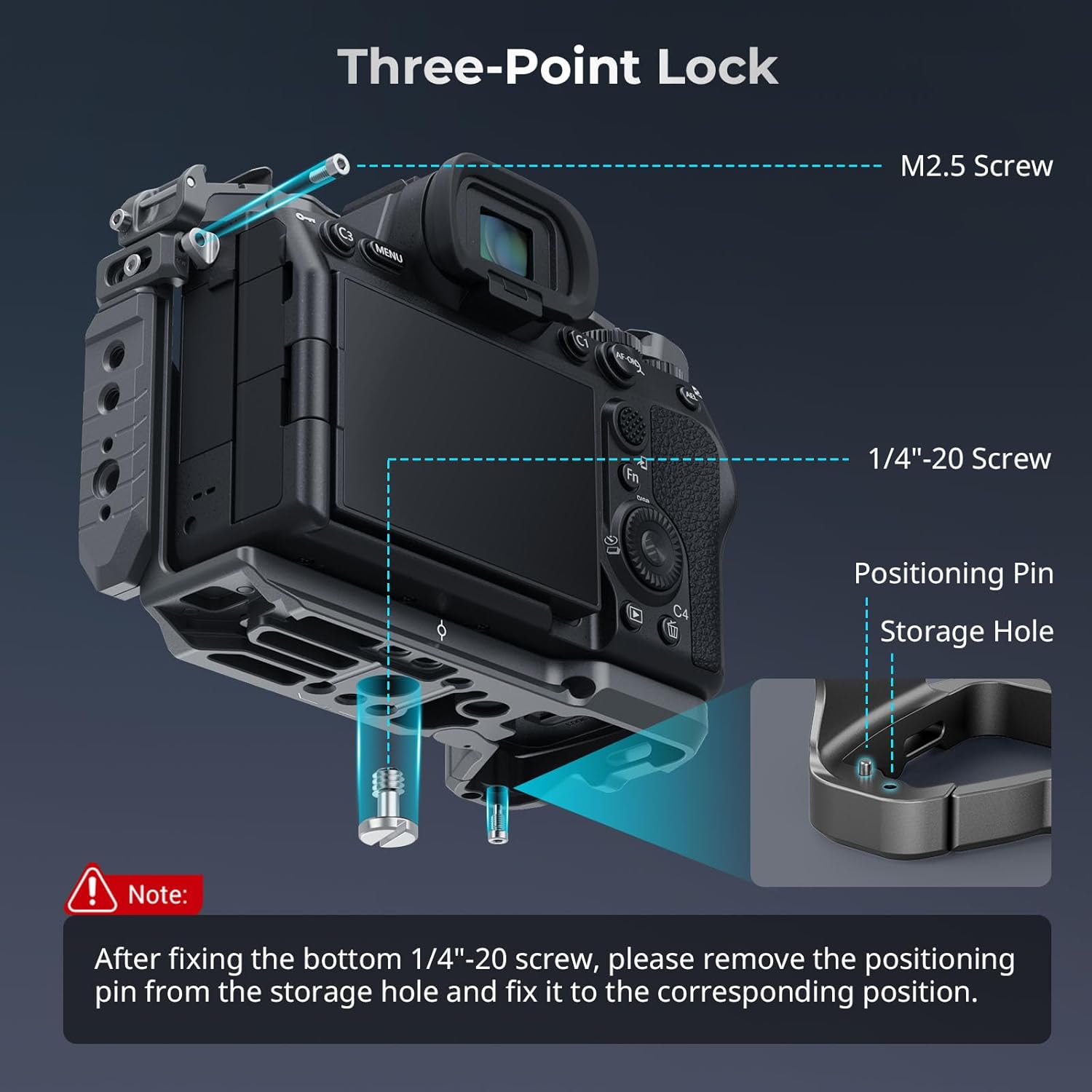 Thumbnail 3 de SMALLRIG Cage rapide 4481 pour Sony A7