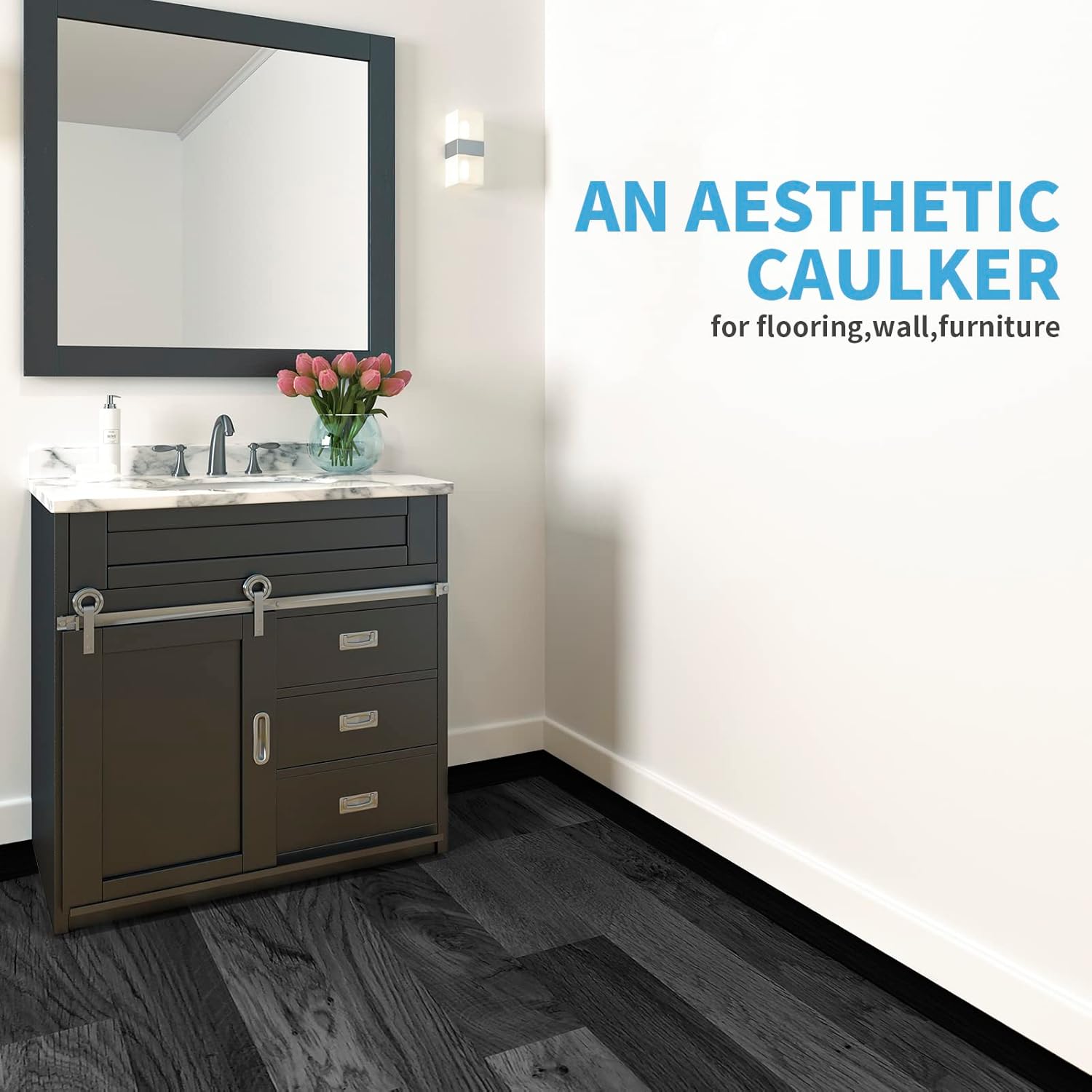 Thumbnail 6 de Art3d self-adhesive vinyl floor transition strip (10 ft, 1.57in) for laminate, tiles & carpet edges