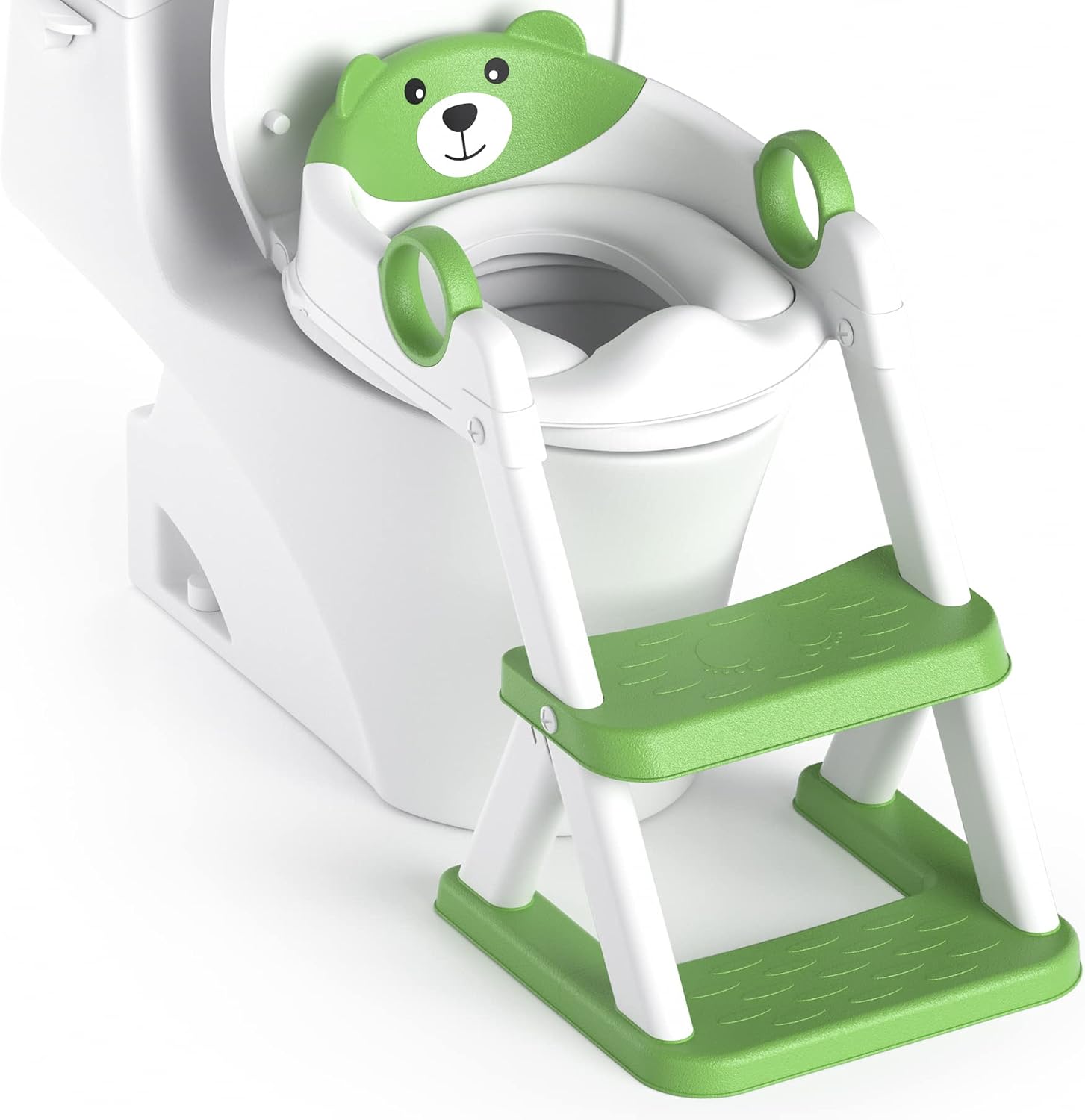 Detalle de Rabb 1st Toilettenleiter 2‑in‑1 Kindersitz