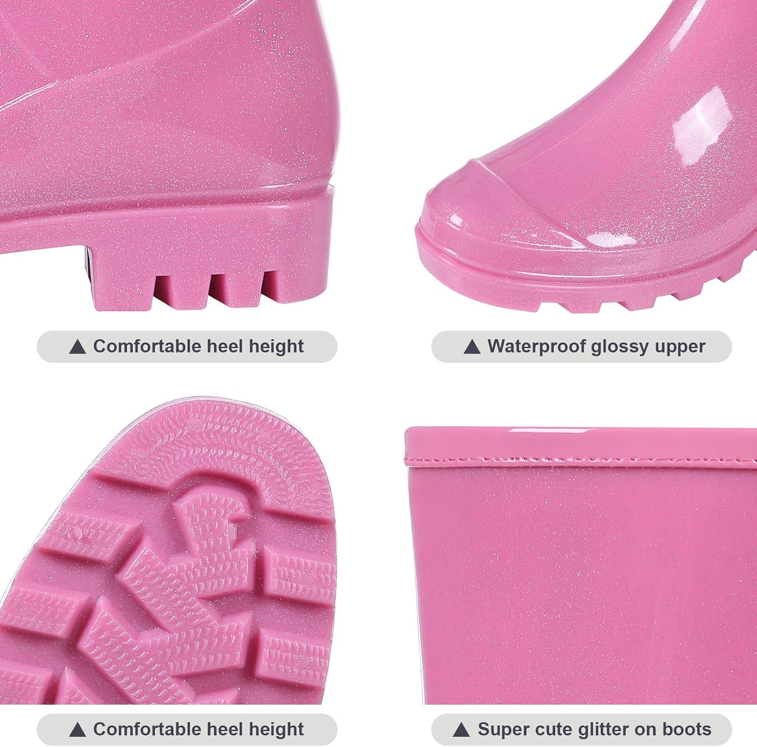 Detalle 2 de Evshine Women's Mid-Calf Rain Boots