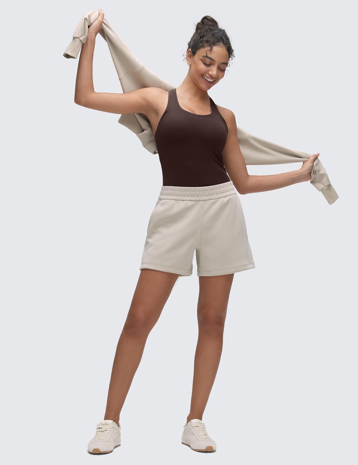 Thumbnail 4 de CRZ YOGA Butterluxe débardeur à dos nageur croisé pour femme, fitness, yoga sans manches