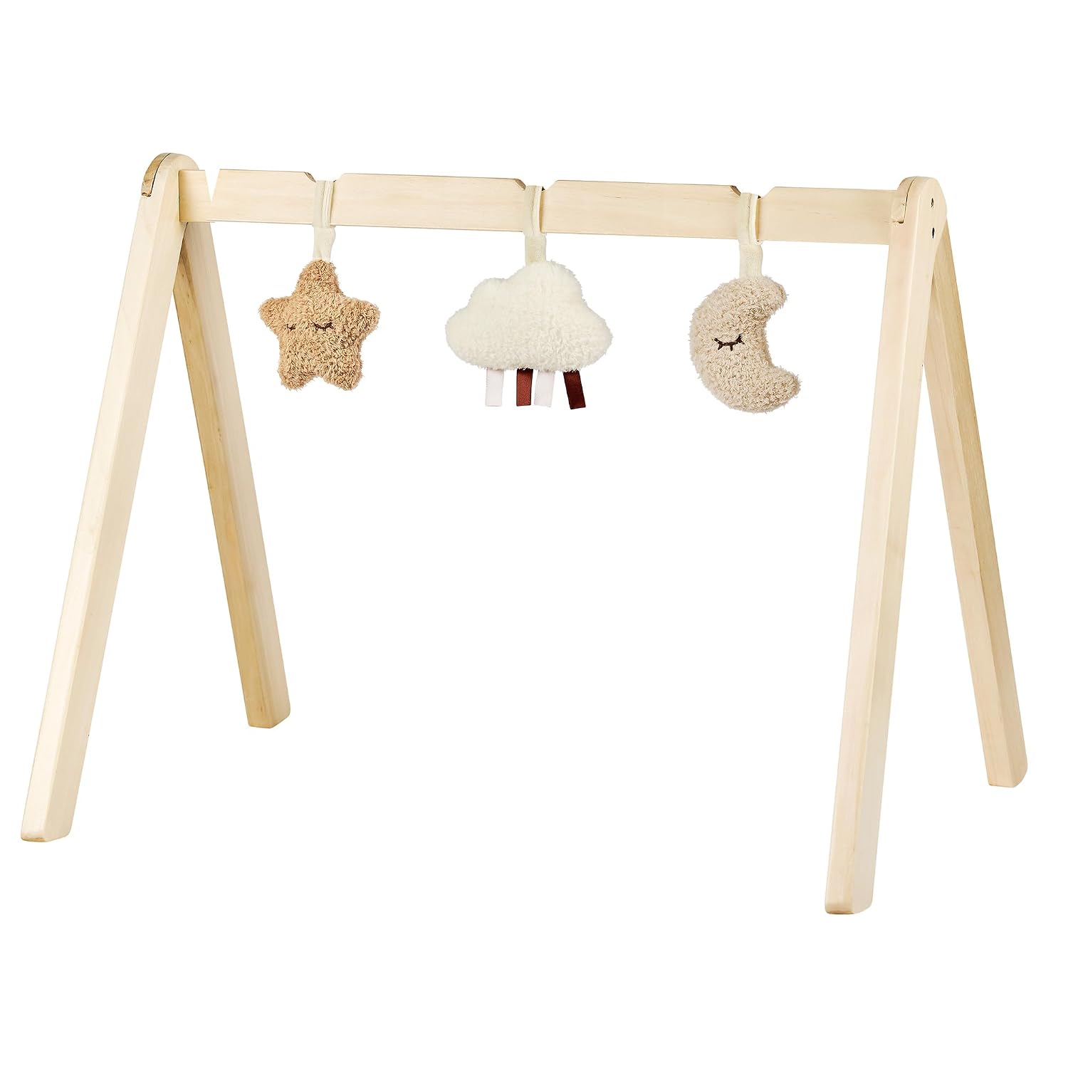 Thumbnail 1 de Nattou Holzbogen Teddy – Stern, Wolke und Mond mit Spielzeugen und Aktivitäten