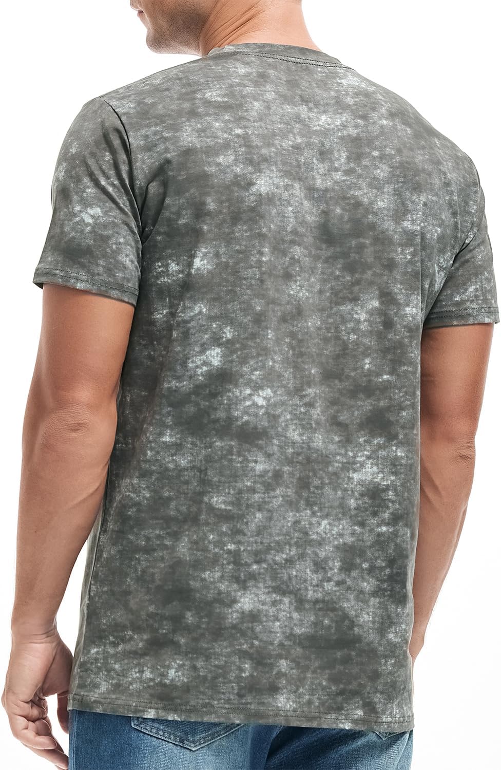 Detalle de USALL Herren Druck-T-Shirt 95% Baumwolle