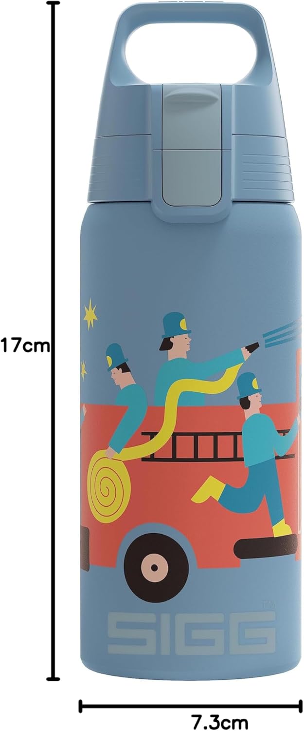 Thumbnail 6 de Sigg Shield Therm ONE Kinder-Isolierflasche, 0,5 L – auslaufsicher, kohlensäurefest, BPA-frei