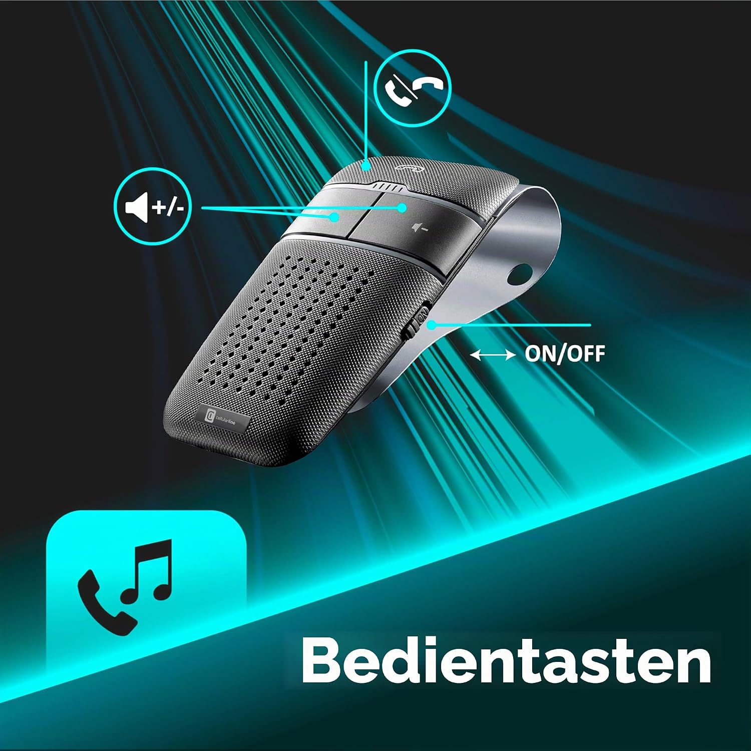 Thumbnail 2 de Cellularline Easy Drive Bluetooth Freisprecheinrichtung