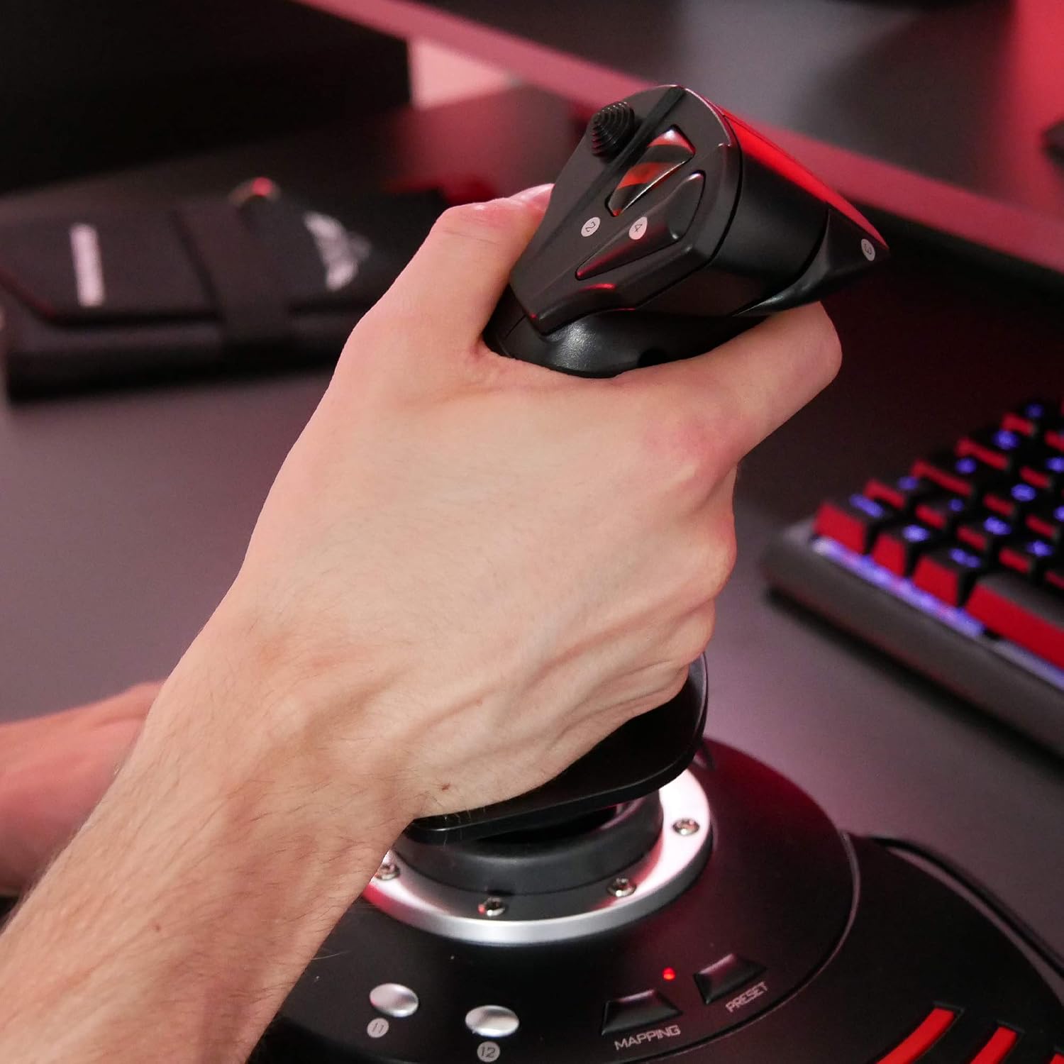 Detalle 2 de Thrustmaster T.Flight Hotas X joystick 5 axes