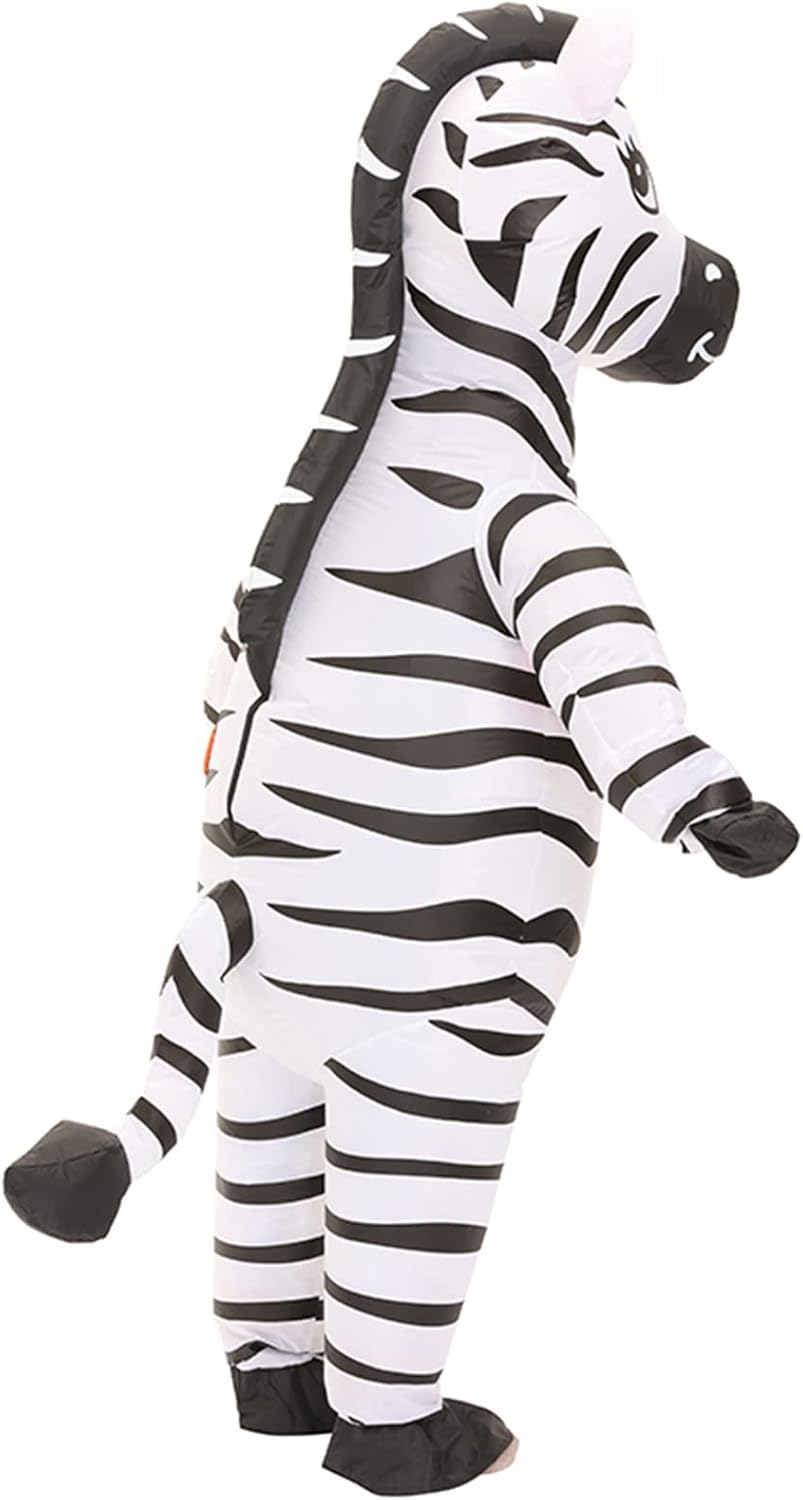 Thumbnail 5 de Arokibui Funny Inflatable Zebra Costume – Blow Up Outfit for Parties and Festivals