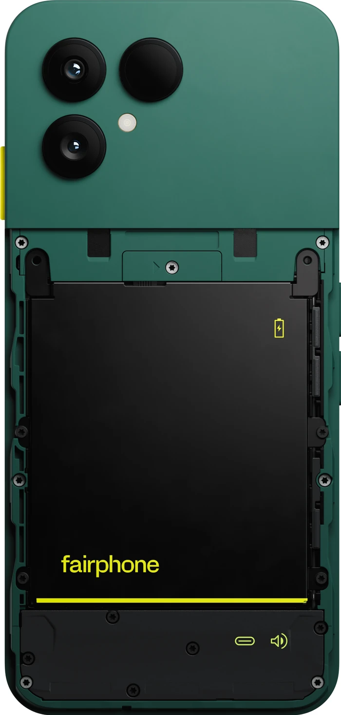 Thumbnail 18 de Fairphone 6 256GB Grün (5G) mit Komplettes Zubehörset – mit BlueBuilt Laden & Protective Backcover