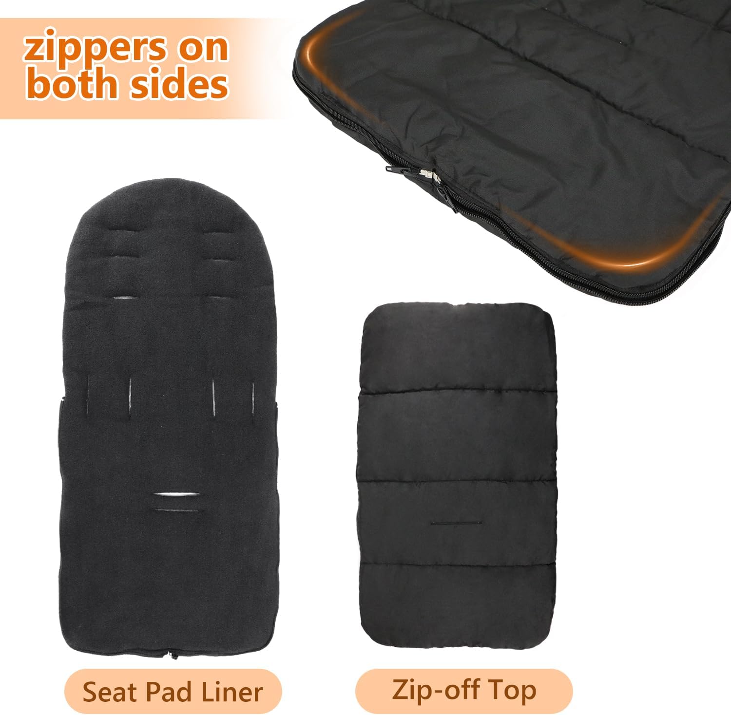 Thumbnail 4 de Universal Pushchair Footmuff 90cm