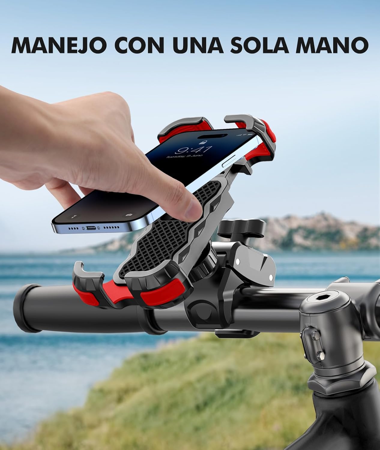 Thumbnail 4 de Babacom Soporte móvil 360° para bicicleta