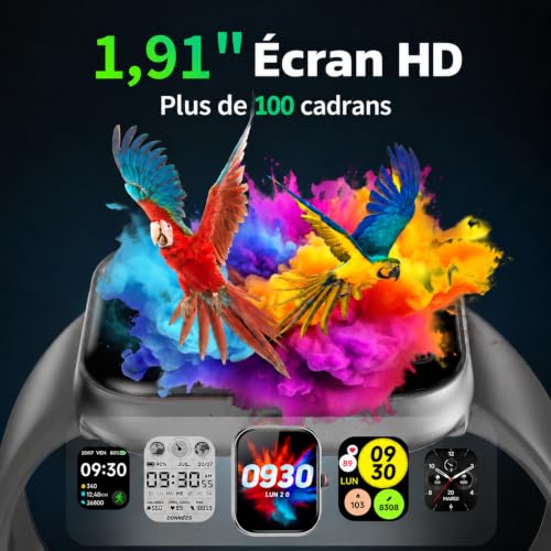 Detalle de uaue Montre connectée avec écran 1,91″