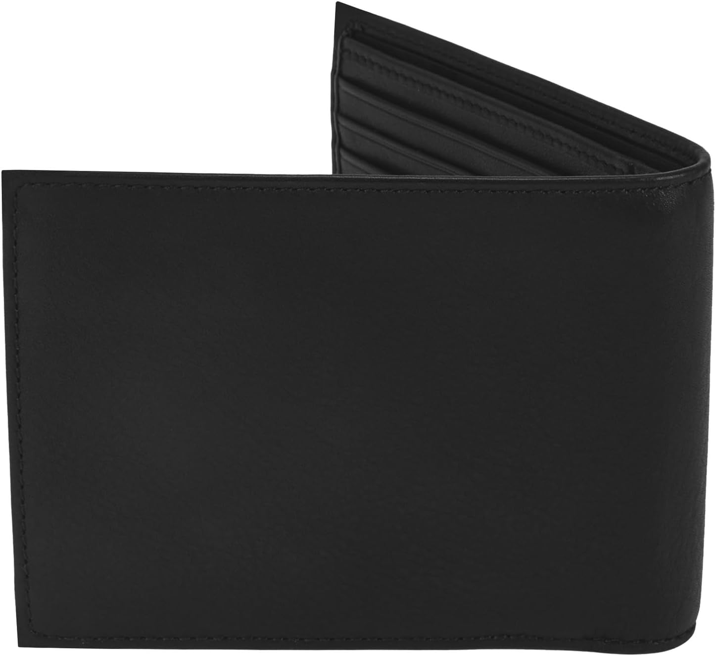 Detalle 2 de BOSS Randy Trifold Black – Portefeuille tri-fold élégant et pratique