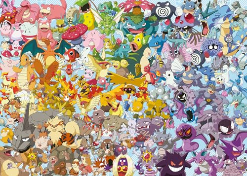 Detalle de Ravensburger Puzzle Challenge: Pokémon – 1000 Teile Puzzle für Erwachsene