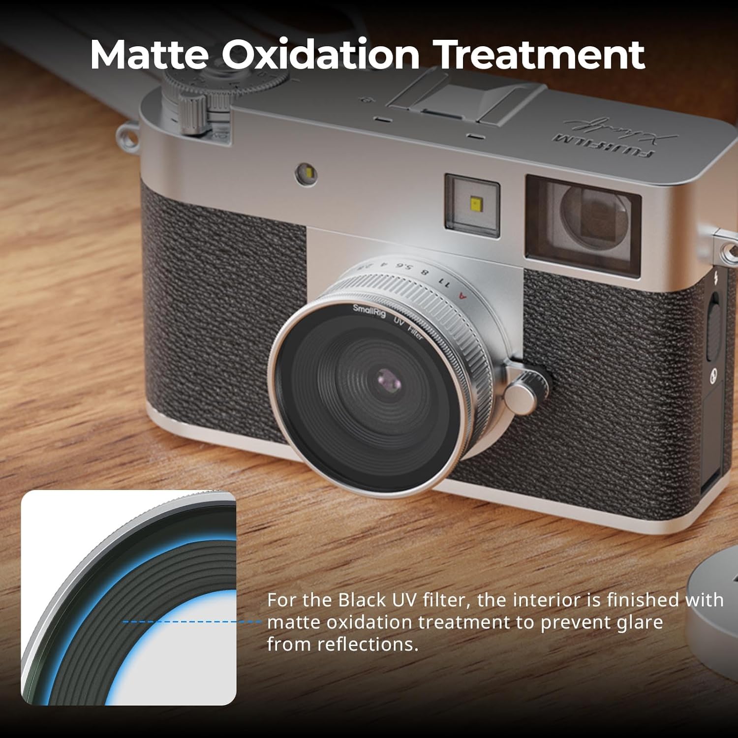 Thumbnail 5 de SMALLRIG 5392 Magnetischer UV-Filter für FUJIFILM X Half