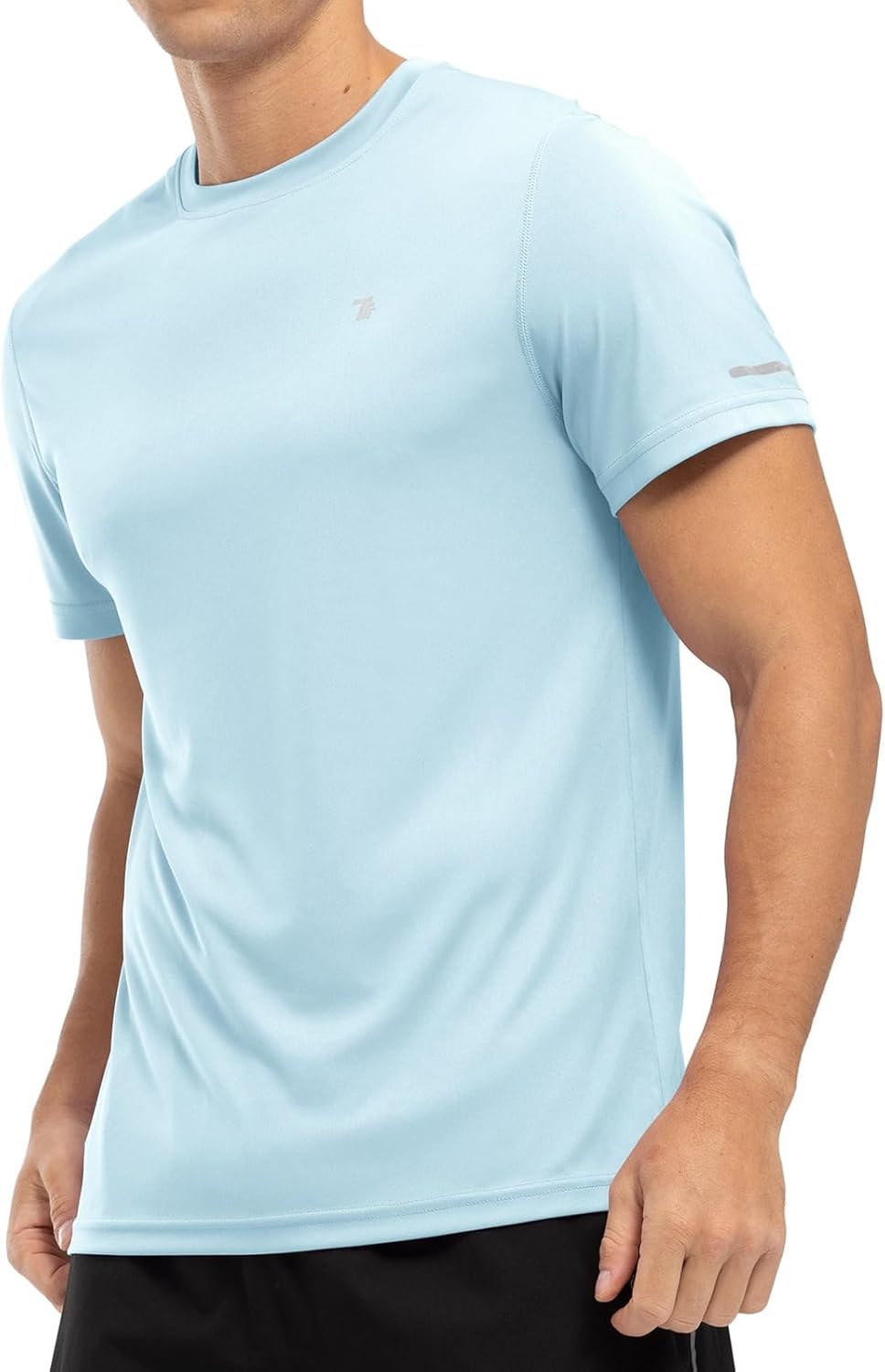 Detalle de Rdruko Funktionsshirt Herren – UV-Schutz, atmungsaktiv und vielseitig
