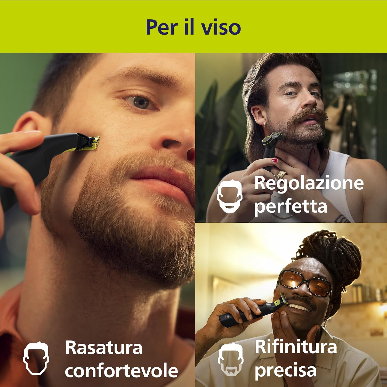 Detalle 2 de Philips OneBlade Pro 360 QP6552/30 regolabarba